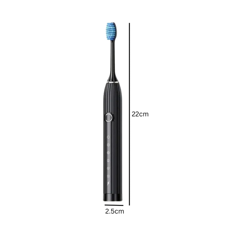 Sonic Electric Toothbrush Rechargeable with Replacement Heads