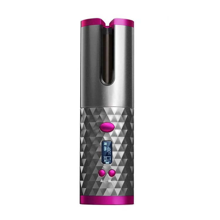 USB Rechargeable Cordless Auto-Rotating Ceramic Portable Women&