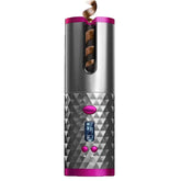 USB Rechargeable Cordless Auto-Rotating Ceramic Portable Women&