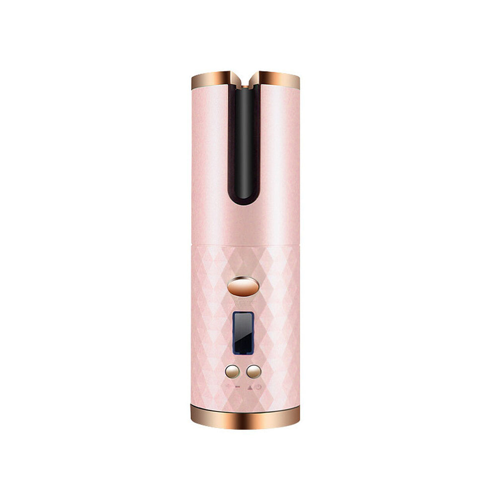 USB Rechargeable Cordless Auto-Rotating Ceramic Portable Women&