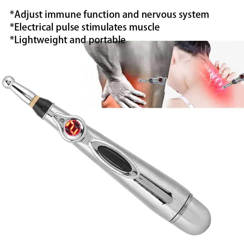 Electronic Acupuncture Acupressure Massage Pen- Battery Operated