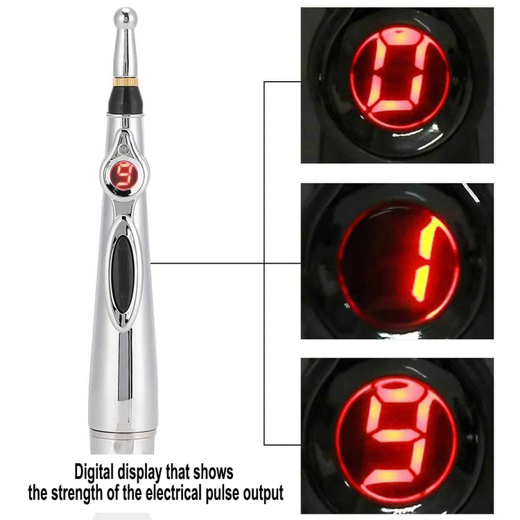 Electronic Acupuncture Acupressure Massage Pen- Battery Operated