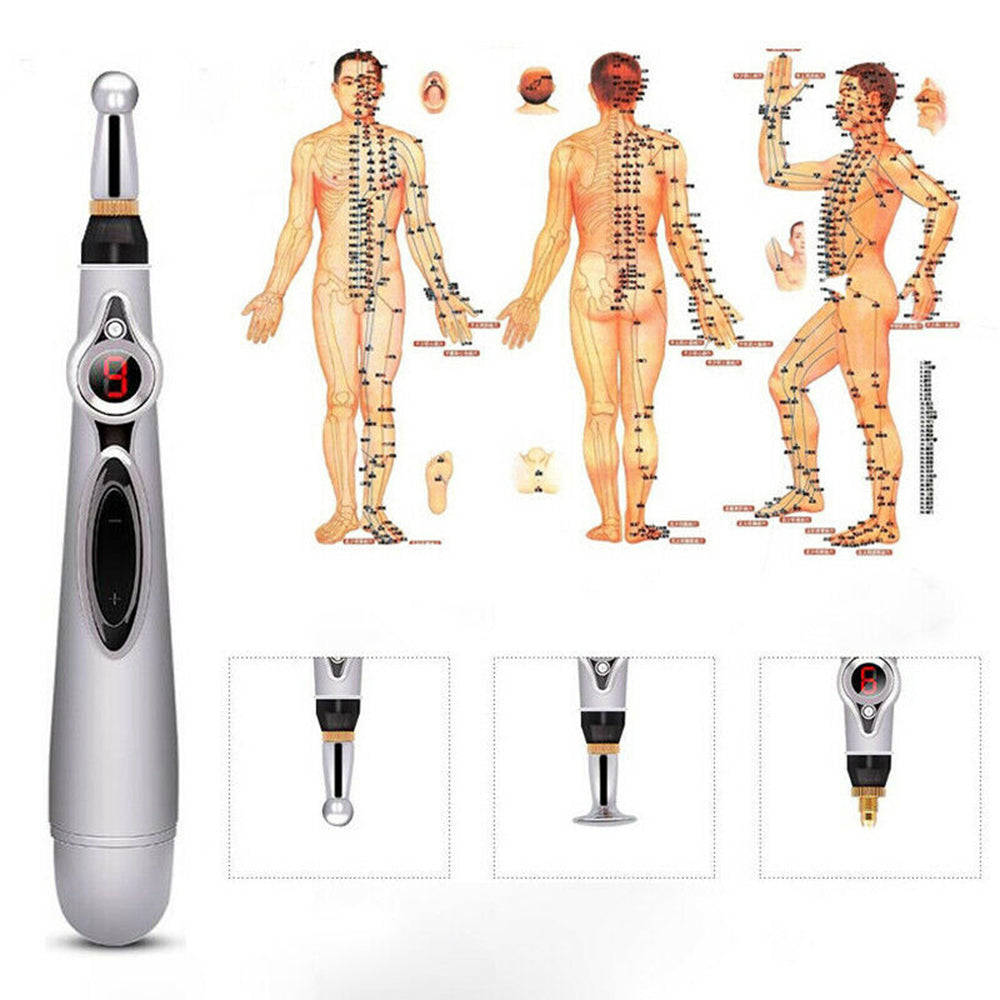Electronic Acupuncture Acupressure Massage Pen- Battery Operated