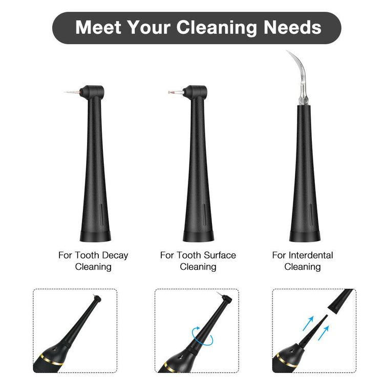 Professional Electric Teeth Cleaner Teeth Tartar Stains Remover- USB Charging