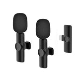 Rechargeable Wireless Mini Plugged-in Microphone Lapel with Clip