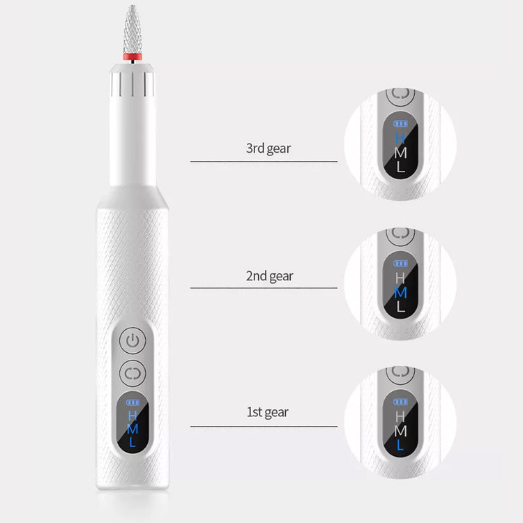 USB Charging Cordless Electric Hand and Foot Nail File Set