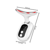 Neck and Face EMS Lifting LED Light Therapy Massager