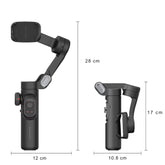 Smartphone Gimbal Stabilizer 3 Axis Handheld for iPhone & Android