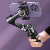 Smartphone Gimbal Stabilizer 3 Axis Handheld for iPhone & Android