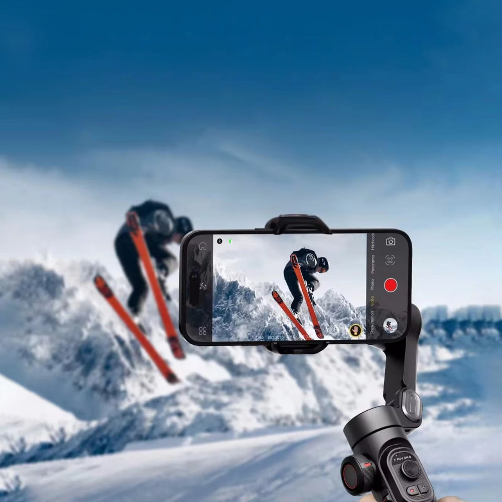 Smartphone Gimbal Stabilizer 3 Axis Handheld for iPhone & Android