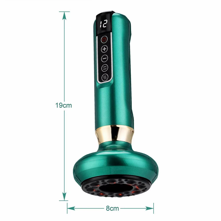 Electric Cupping Massager with Vacuum Suction and Infrared Heat