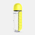 2 in 1 600ml 7 Grids Medicine Box Water Cup Sports Plastic Bottle