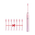 Sonic Electric Toothbrush Rechargeable with Replacement Heads